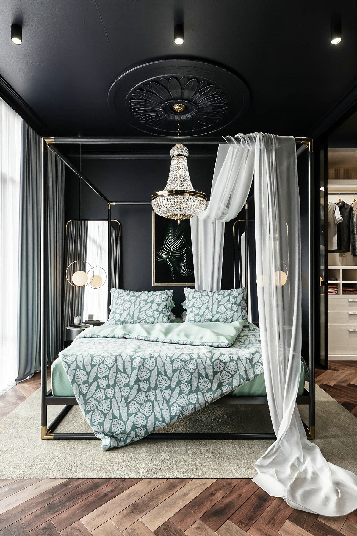 气质优雅的低奢空间-7