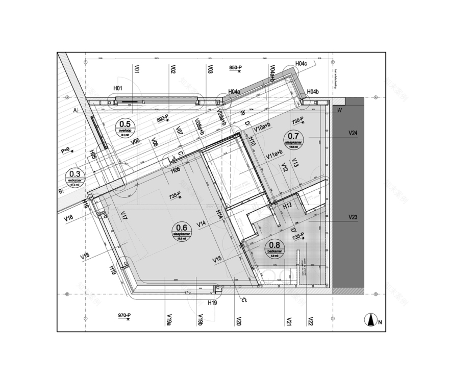 阿姆斯特丹老平房翻新成独特家庭住宅-34