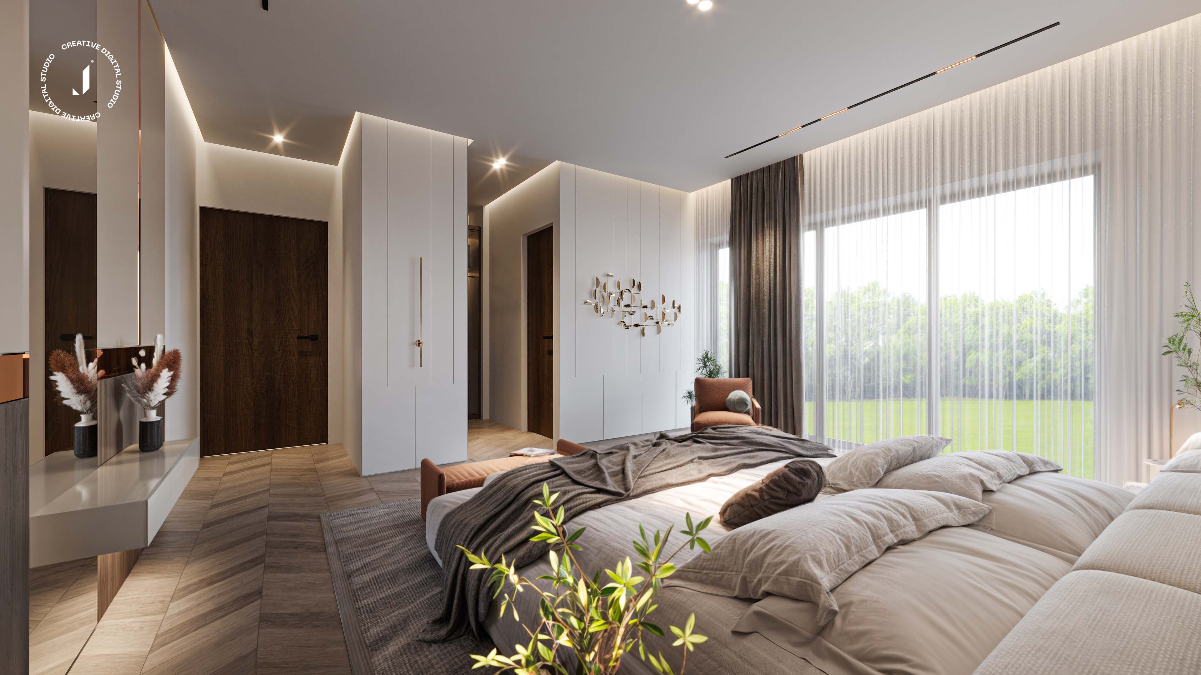 Argan Golf Resort Villa  3D 室内设计丨摩洛哥马拉喀什-15