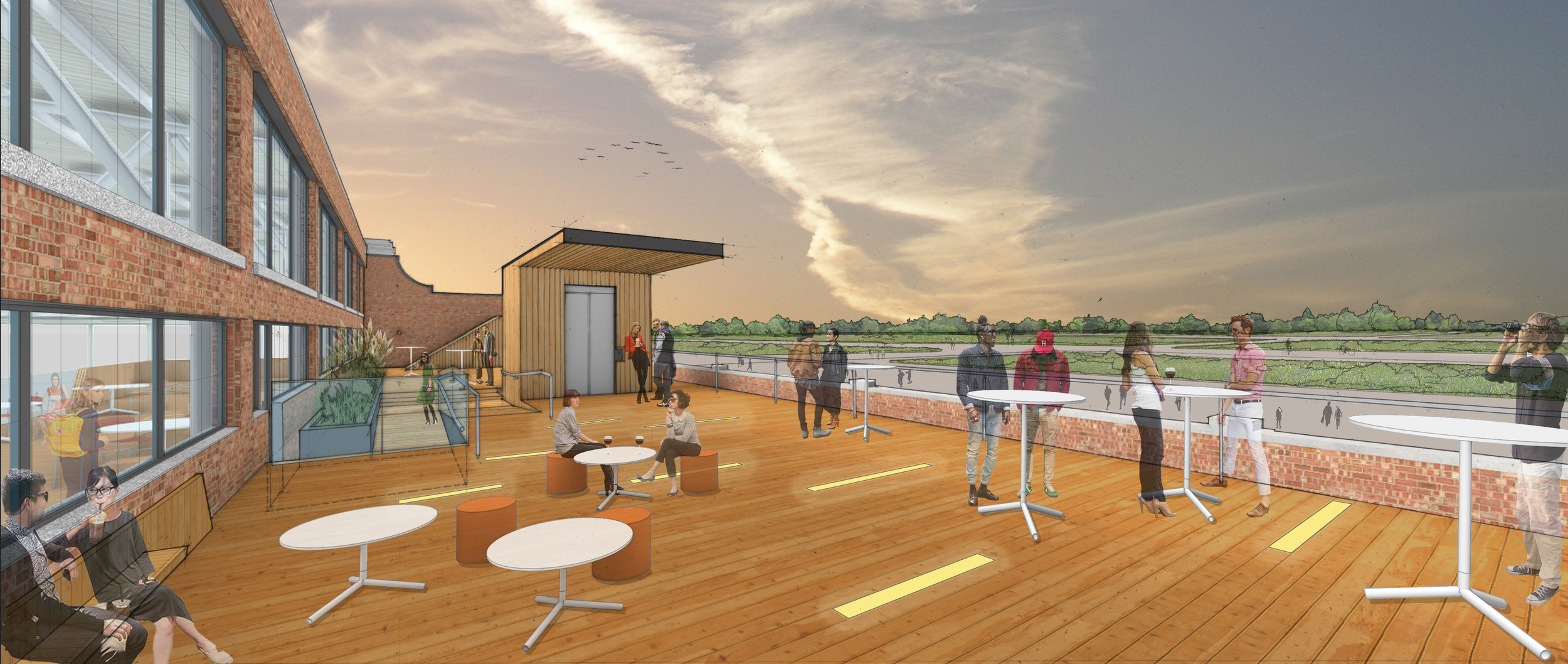 Floyd Bennett Field的3号和4号机库改造丨美国纽约丨LTL Architects-10