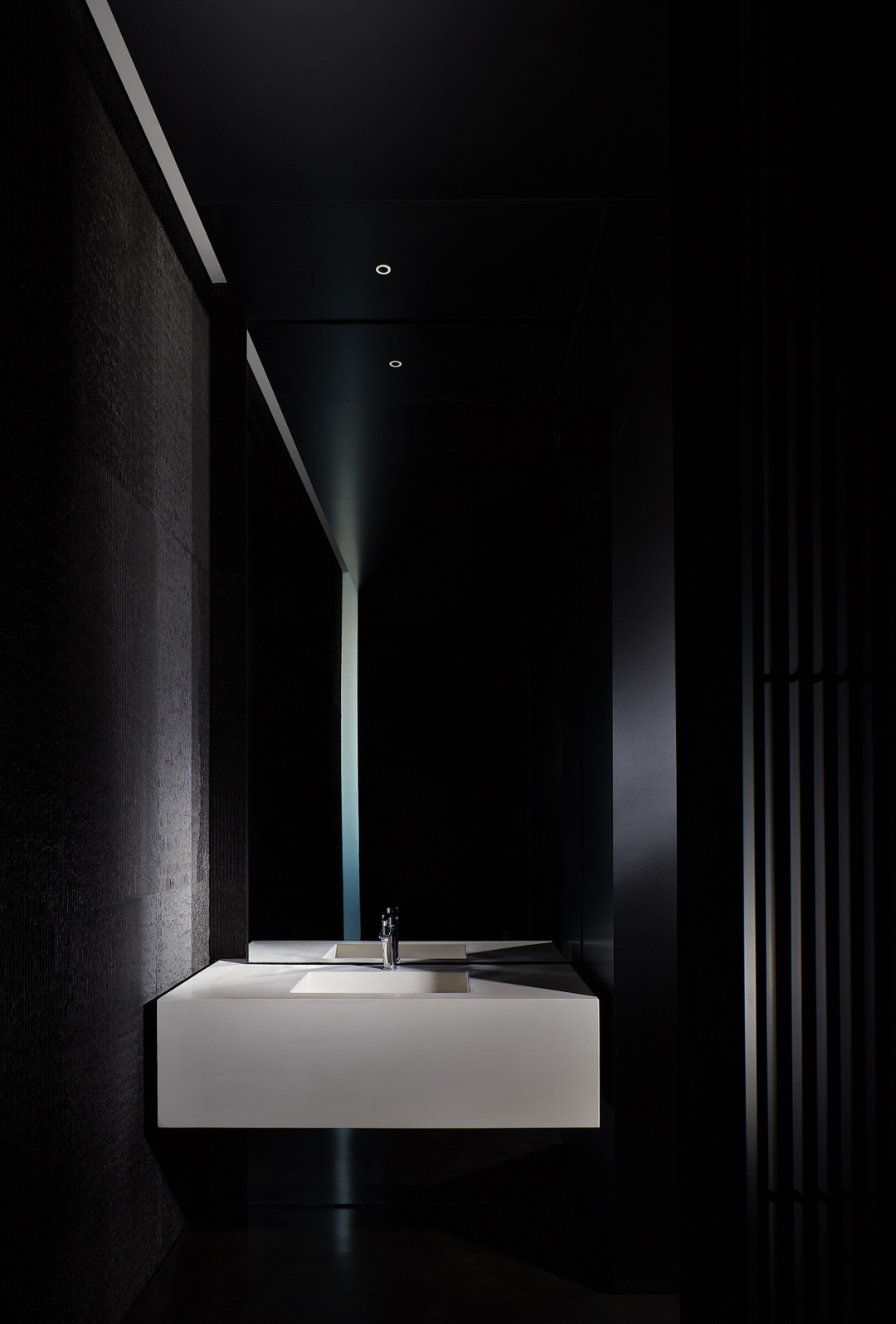 暗黑系餐厅，就是如此酷炫高级！——南京龍·铁板烧餐厅 | 壹舍方磊新作-67