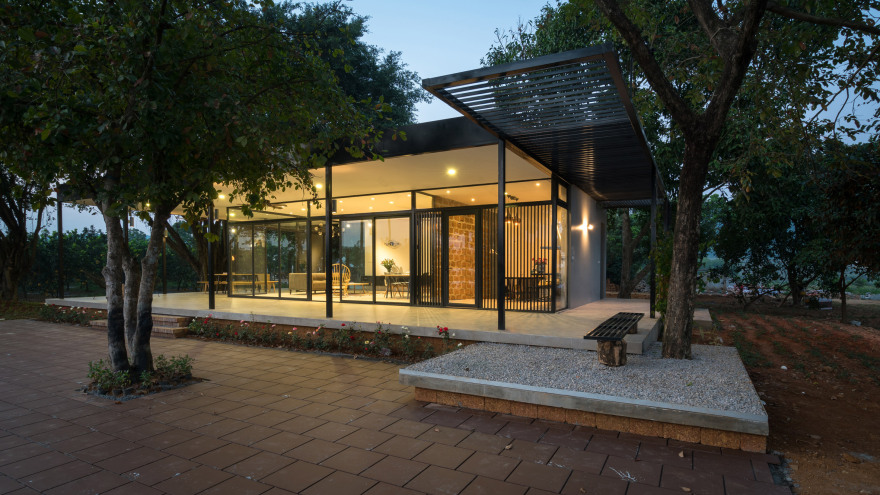 Idee Architects updates house on Vietnamese citrus farm with pavilion-like living space-2