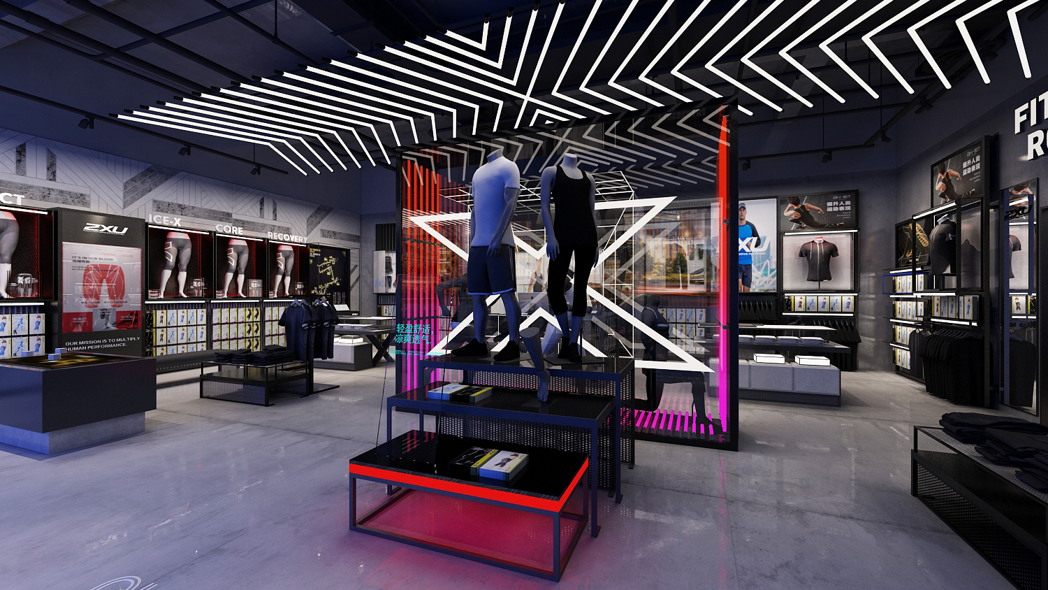 2XU｜体验店新零售设计丨中国上海-12
