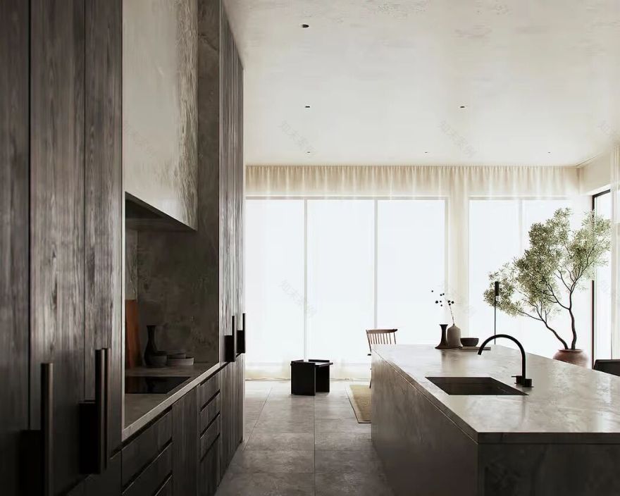 Admirals Row顶层公寓住宅丨美国丨Studio Collin Cobia-3