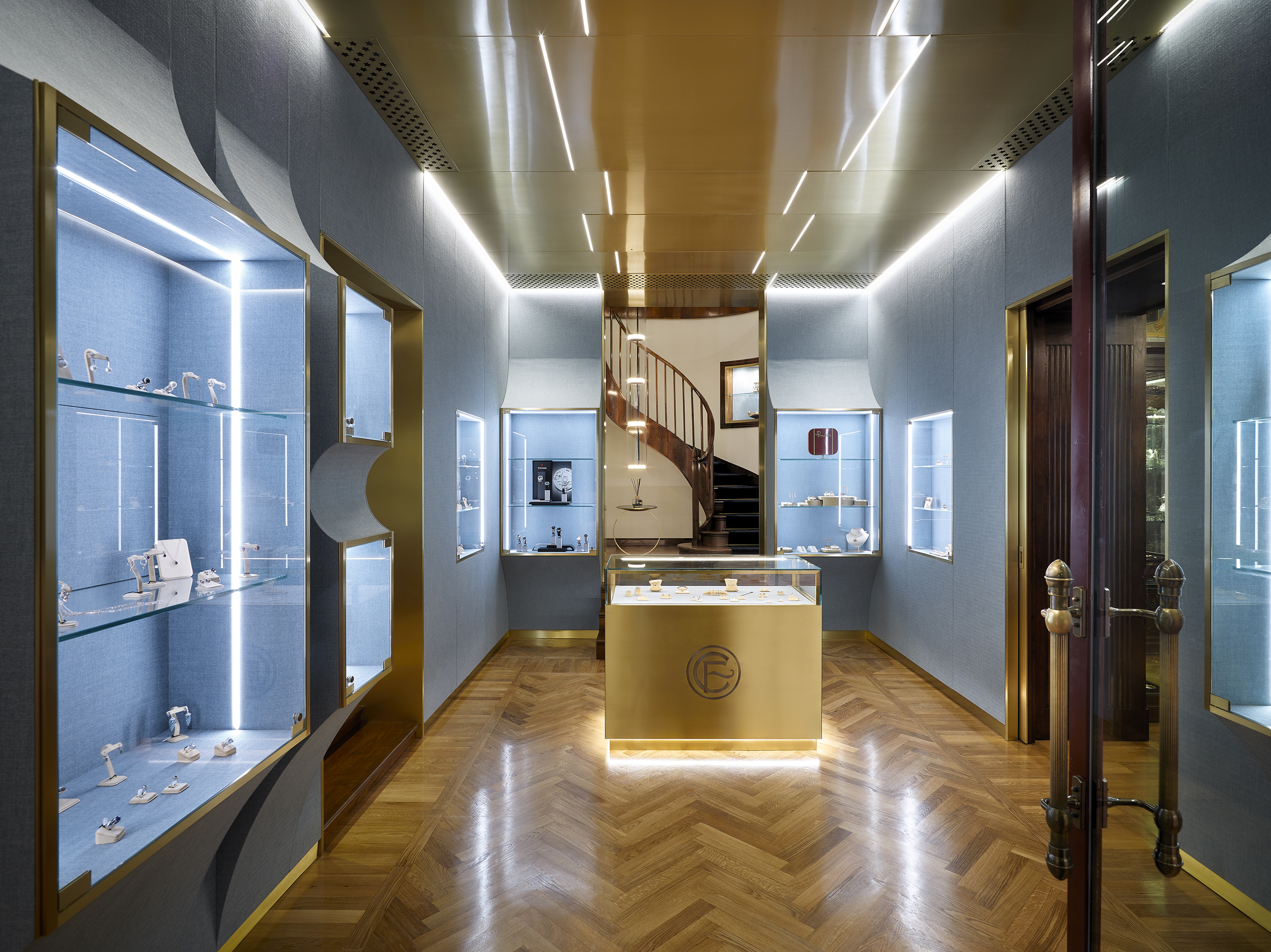 奇奥凯蒂珠宝店室内设计丨意大利丨Pietro Carlo Pellegrini-1