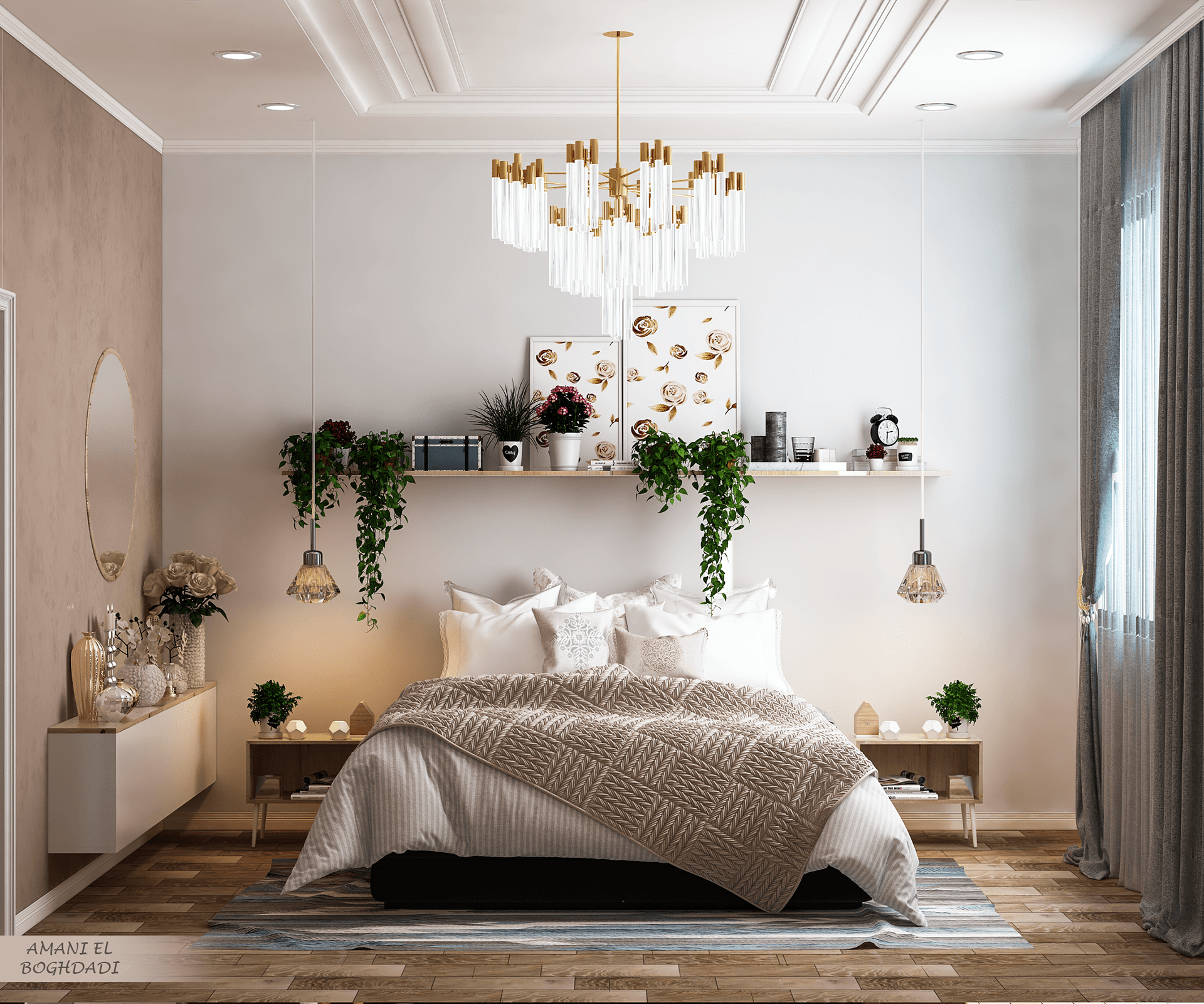 安静女孩卧室-5