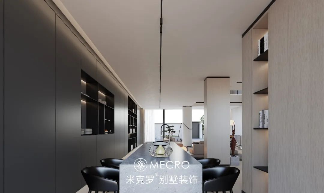 融湖雅墅现代简约别墅设计丨米克罗 Design-26