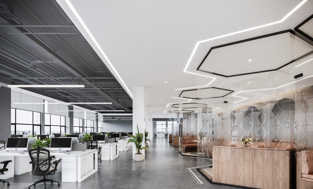 北京互联网公司办公空间设计-1