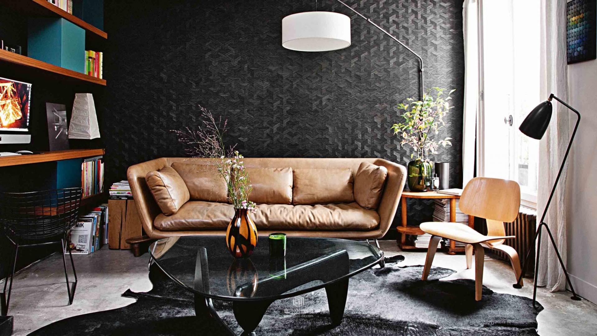 设计师夫妇黑色空间的戏法Isabelle、Matthieu-4