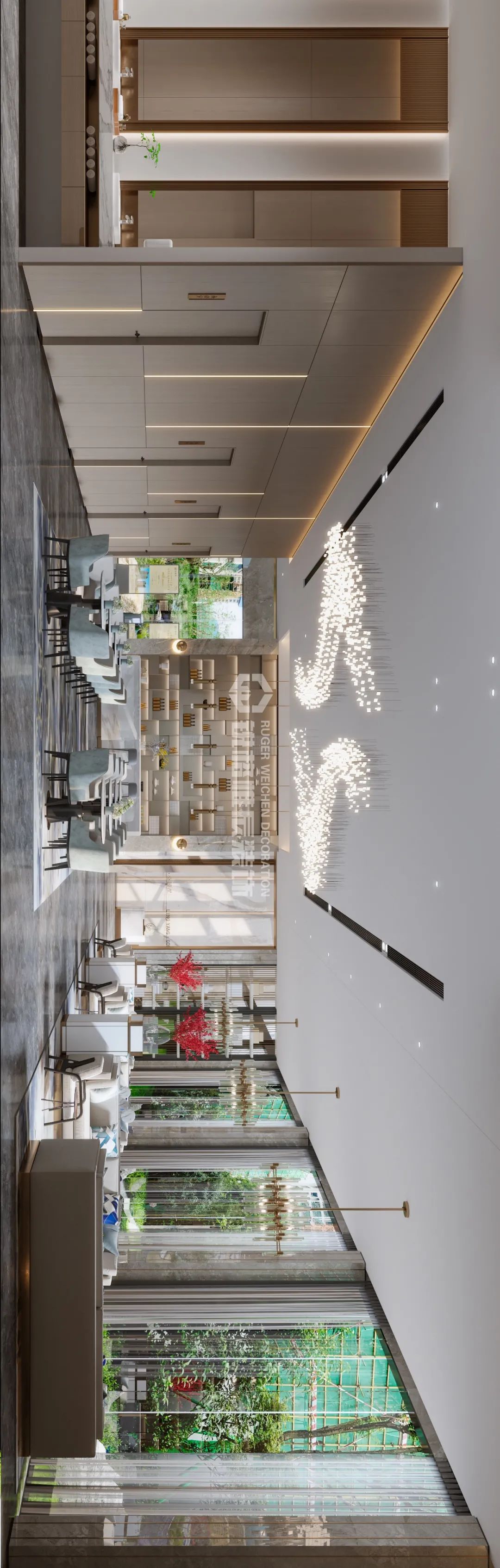 翠微花园售楼部 | 现代风格演绎宜居美学-17