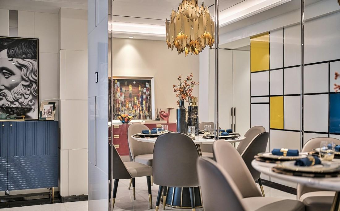 三原色装点的梦幻之家-25