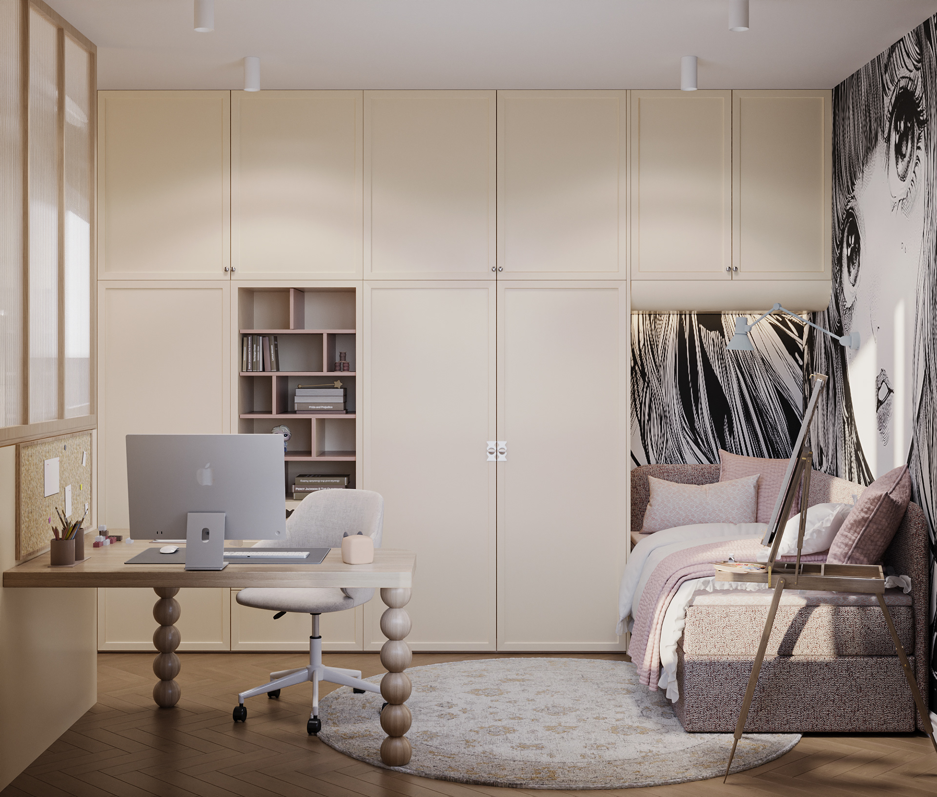 3D Visualization - Korso - 93 m2-27