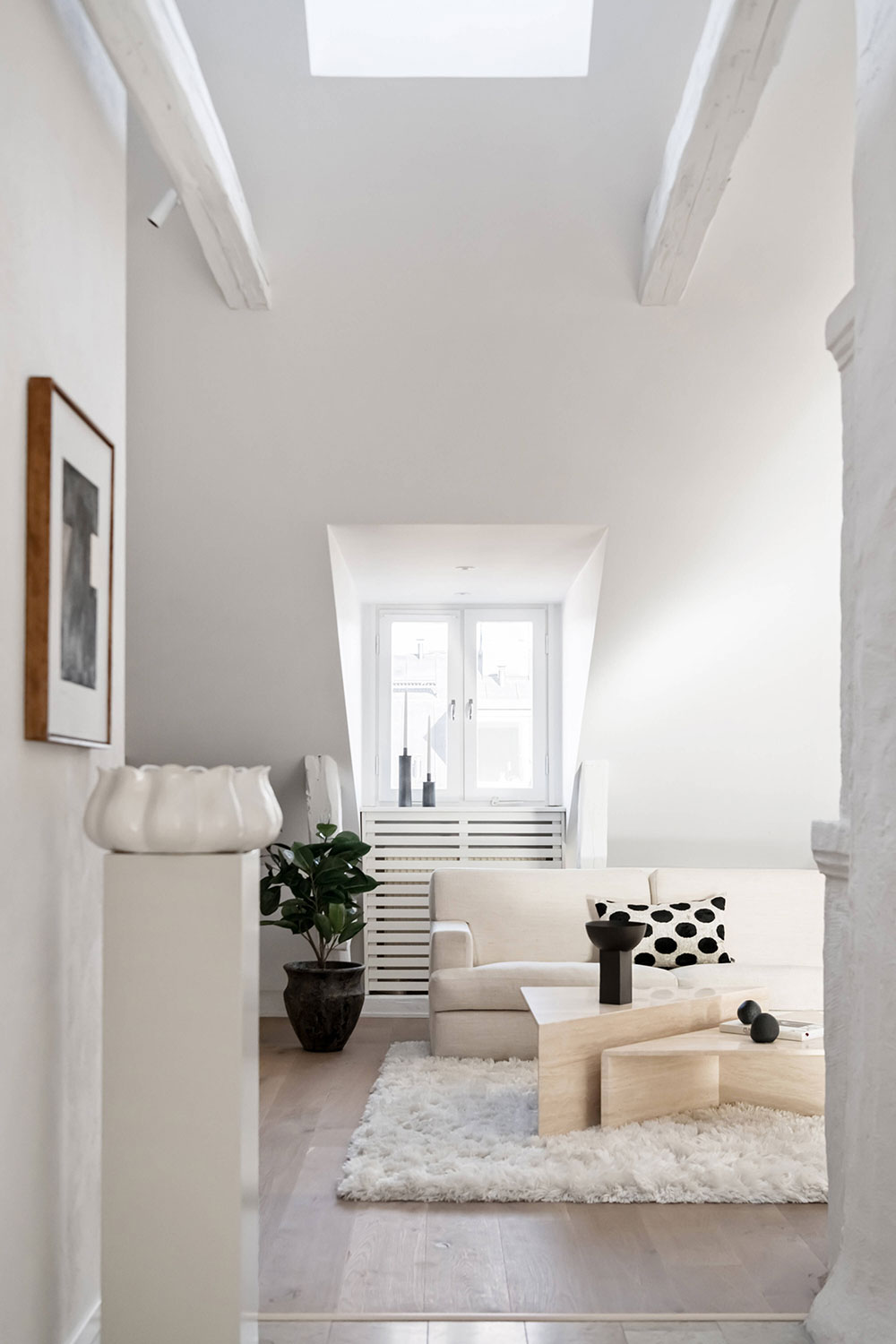 斯德哥尔摩白色豪华阁楼公寓-10