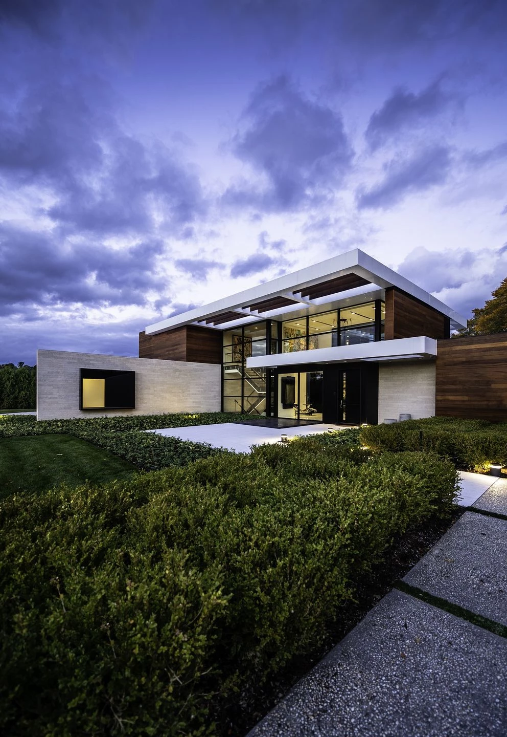 纽约长岛现代私人住宅-43