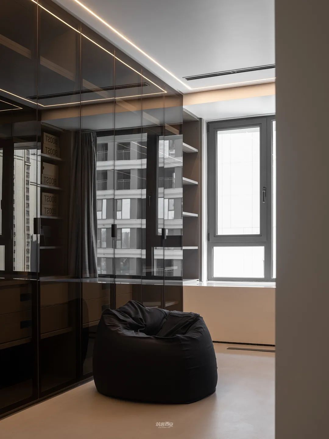 精神同频 · 胡剑设计师的现代空间艺术丨中国西安丨增减创意设计-42