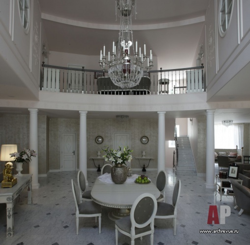 俄罗斯帝国风格庄园室内设计丨Нестерова Юлия-11