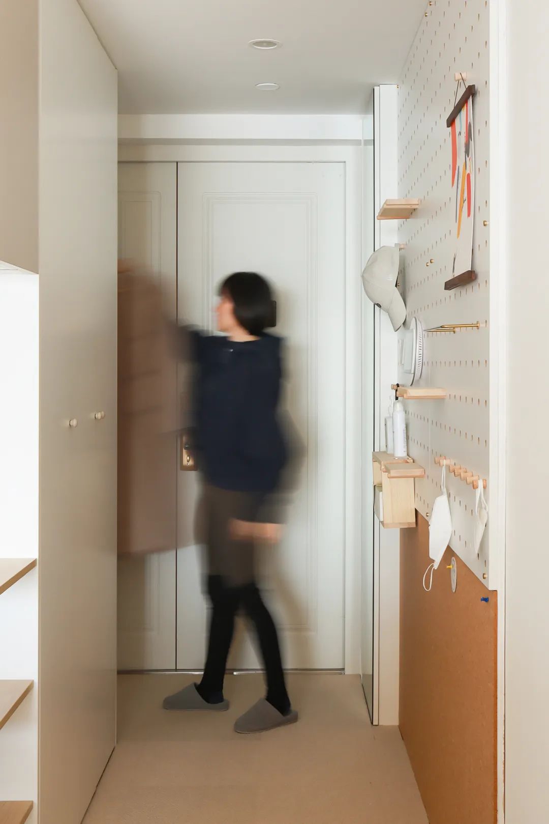 武汉98㎡奶油色家居丨中国武汉丨武汉小小空间事务所-17