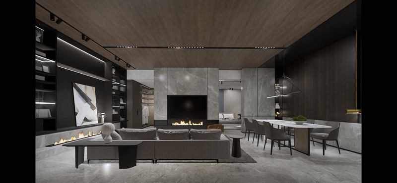 H 空间 · LINK HOUSE 大连展厅丨中国大连丨H 空间全案设计公司-13