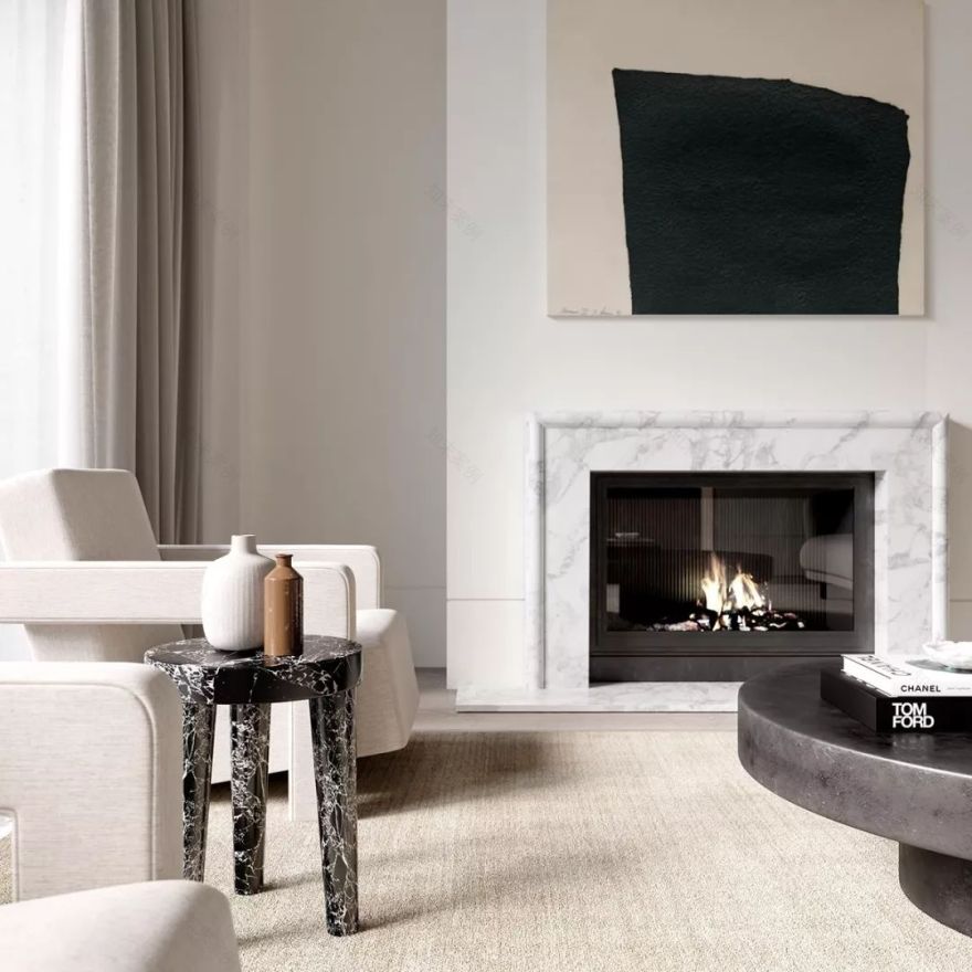 现代简约公寓设计,自然与优雅的完美融合-89