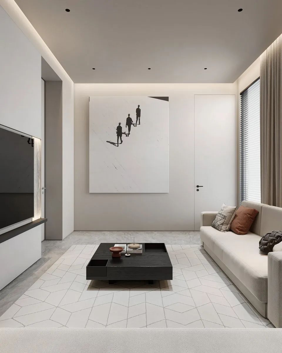 利雅得顶层复式公寓设计丨沙特阿拉伯利雅得丨LeQB Architects-34