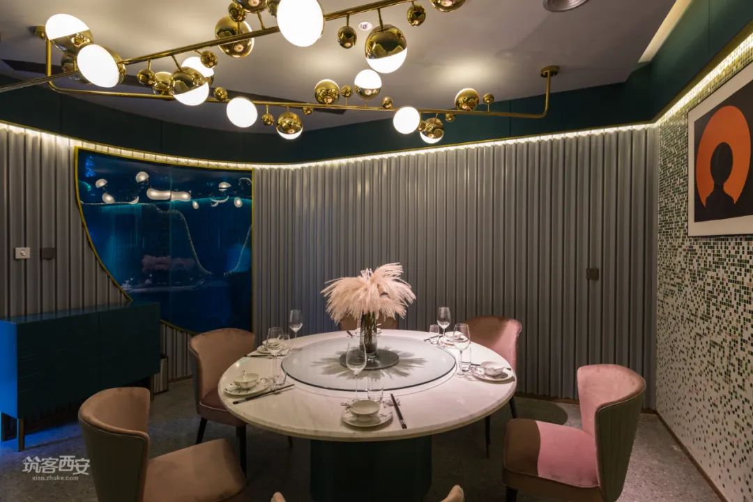 圣音乐餐厅 | 梦幻海洋风,打造大学生心中的琉璃乐园-59