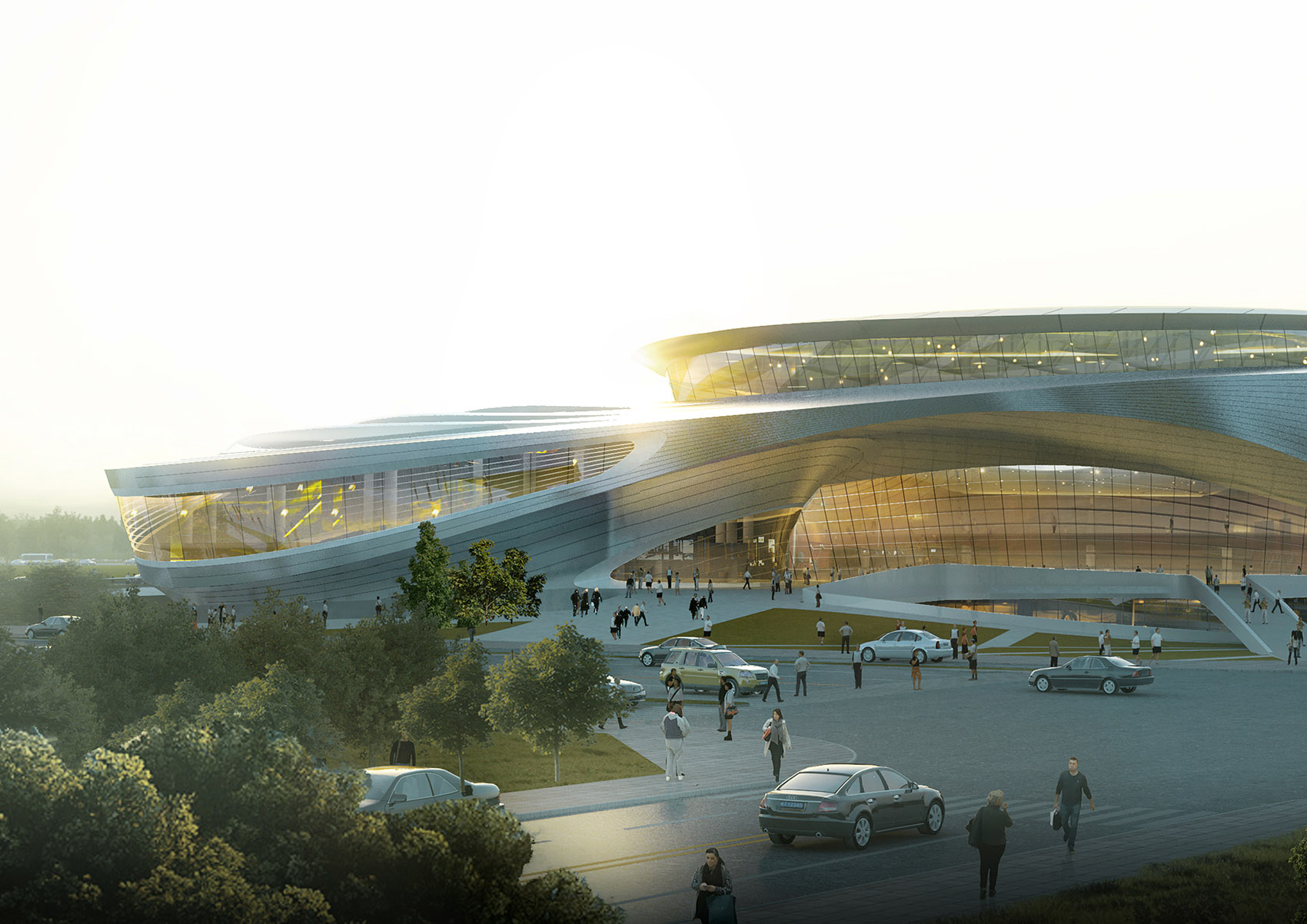 曲江竞技中心丨中国西安丨Aedas-30