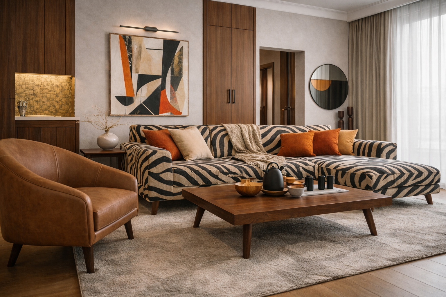 Modern Living Room Interior-1