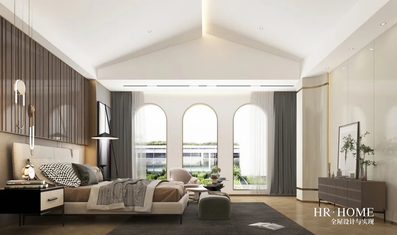 素雅极简别墅设计丨中国常州丨常州和尊设计-11