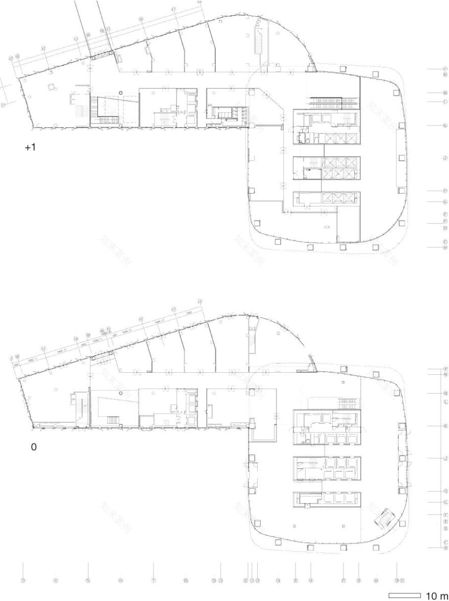 上海虹口 Soho 大厦 | 铝制网格打造的动态办公楼-15