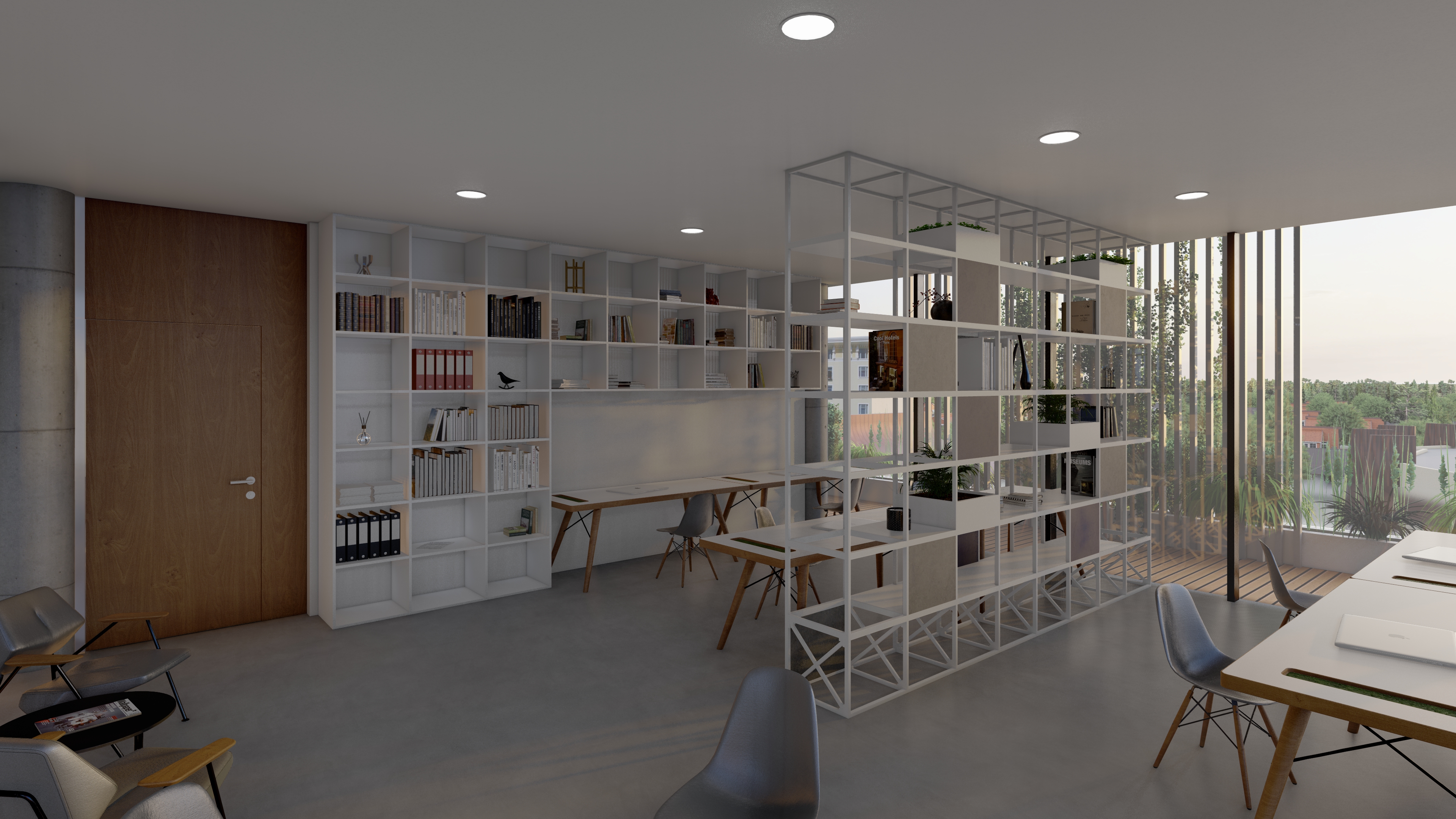 未来感办公空间设计丨SIRRAH PROJEKT-12