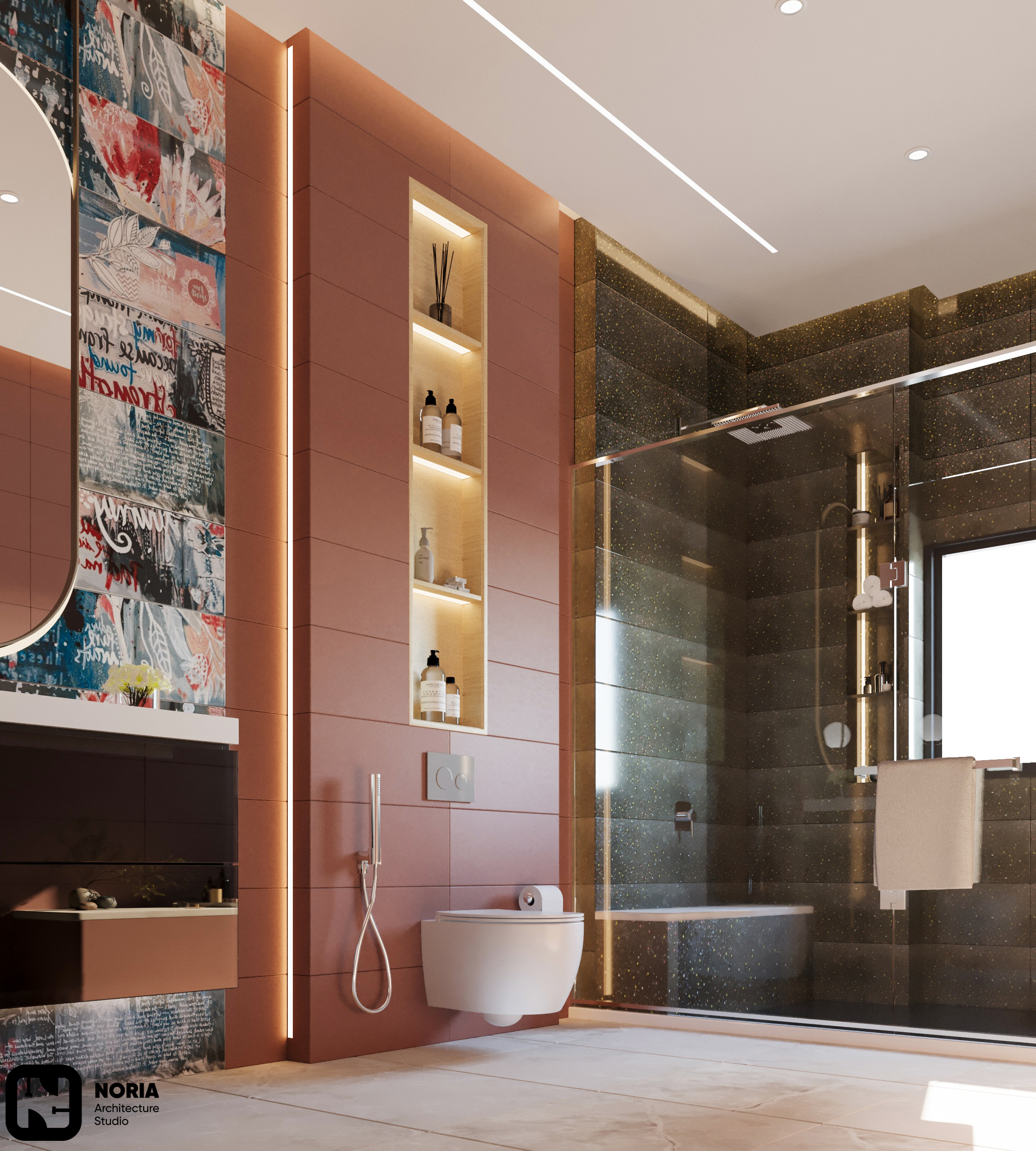 Bath Room 浴室设计丨埃及丨Noria Studio-4