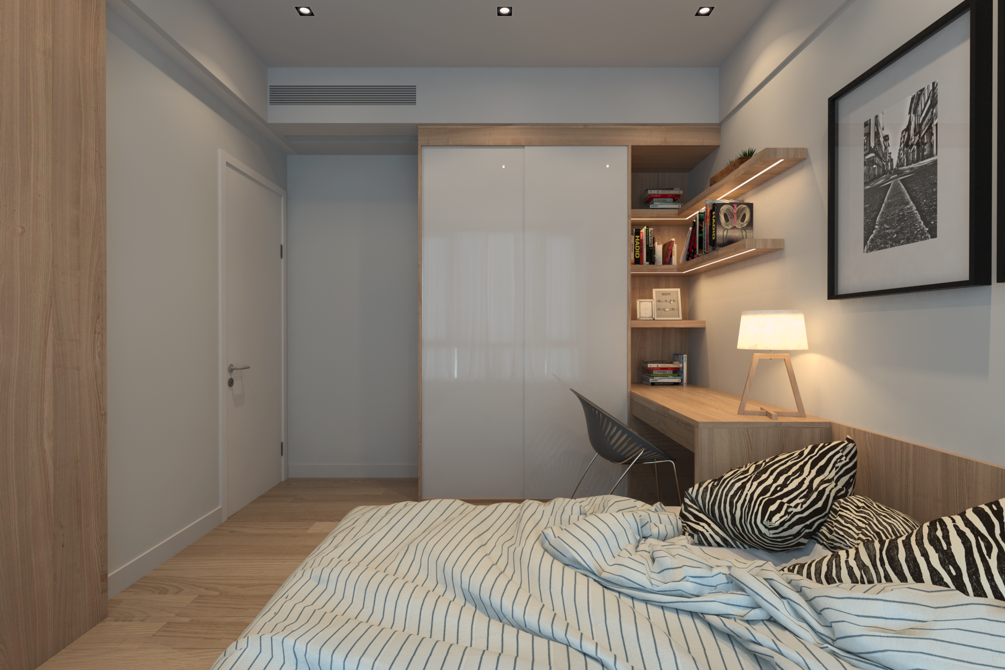 丽港华府-- 李小姐设计方案 | 简洁风格之美-24