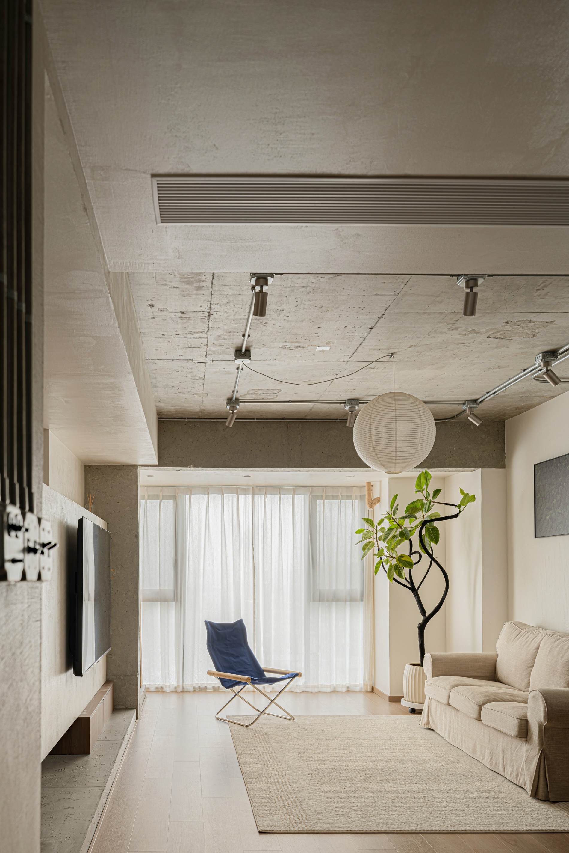 《木序》124㎡原木工业风丨中国成都丨宏福樘设计-8