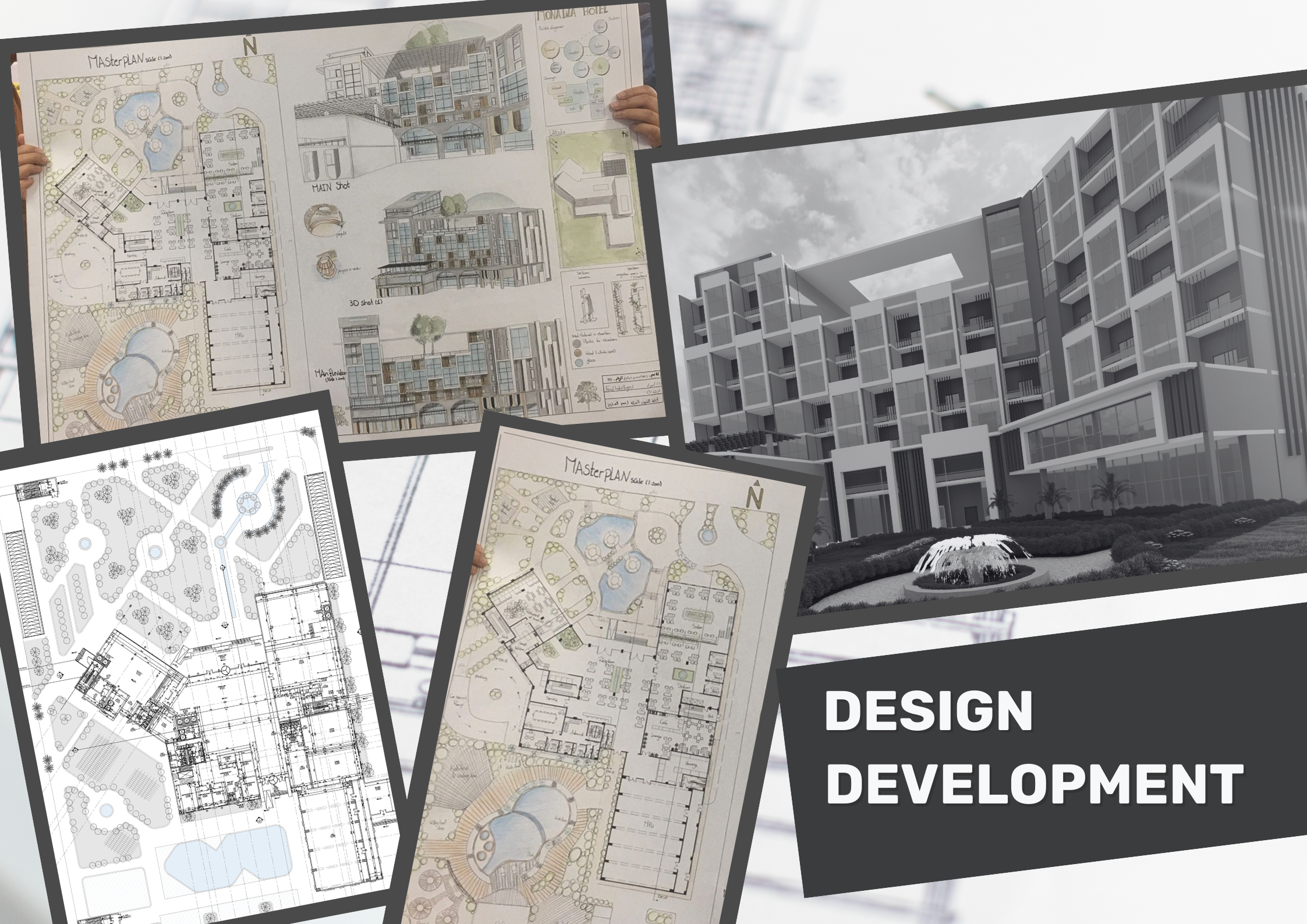 RENOS(3  STARS HOTEL)技术绘图项目丨赫勒万大学美术学院建筑系-62