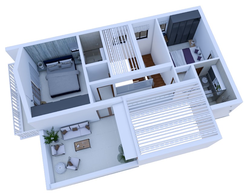 Twin Courtyard Farmhouse Residence | Kolhar-8