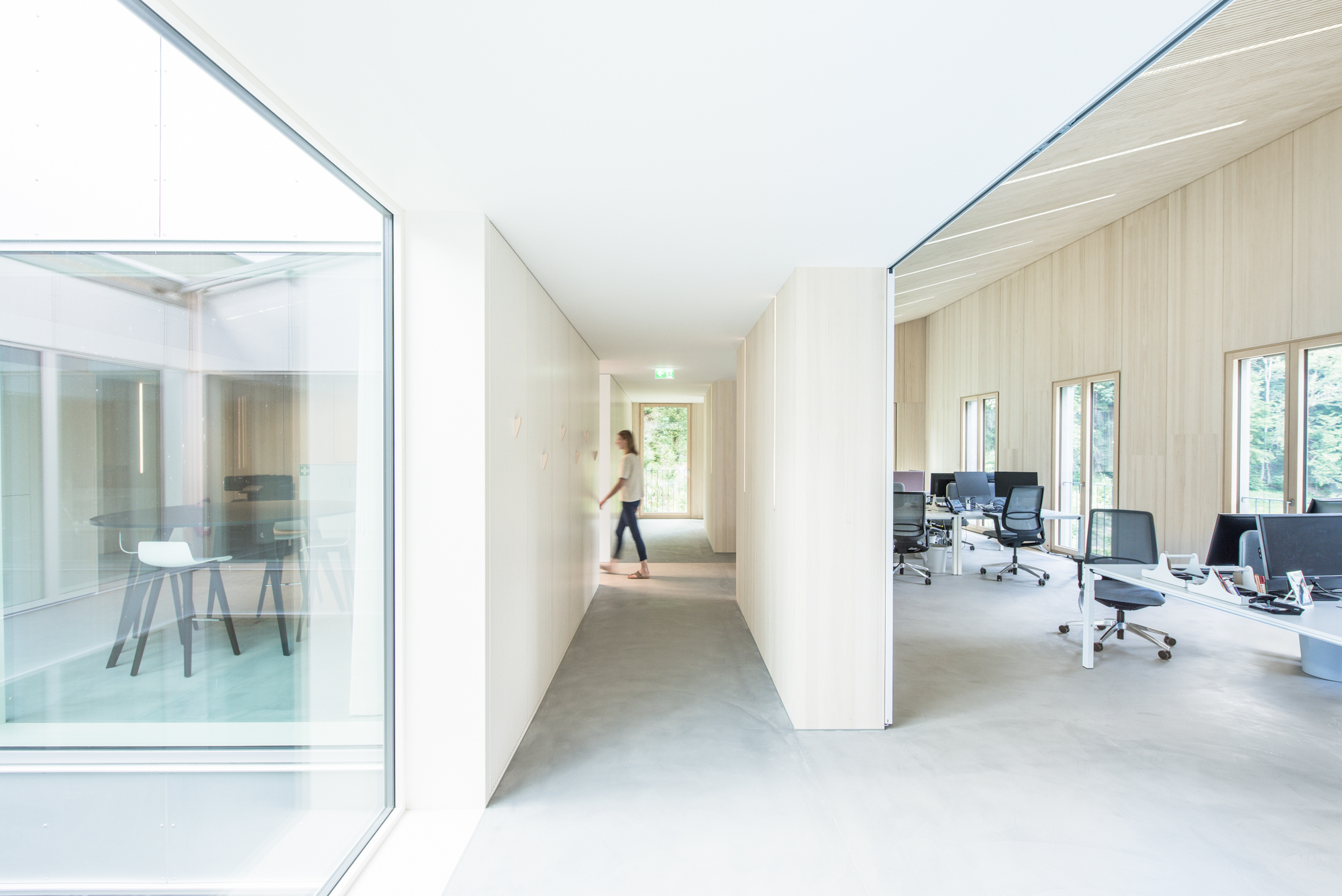 四层木材混合办公大楼丨Harter + Kanzler-45