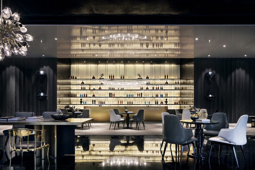 西安万科·大都会销售中心——玩味艺术在戏剧感空间的极致演绎 壹方设计-15