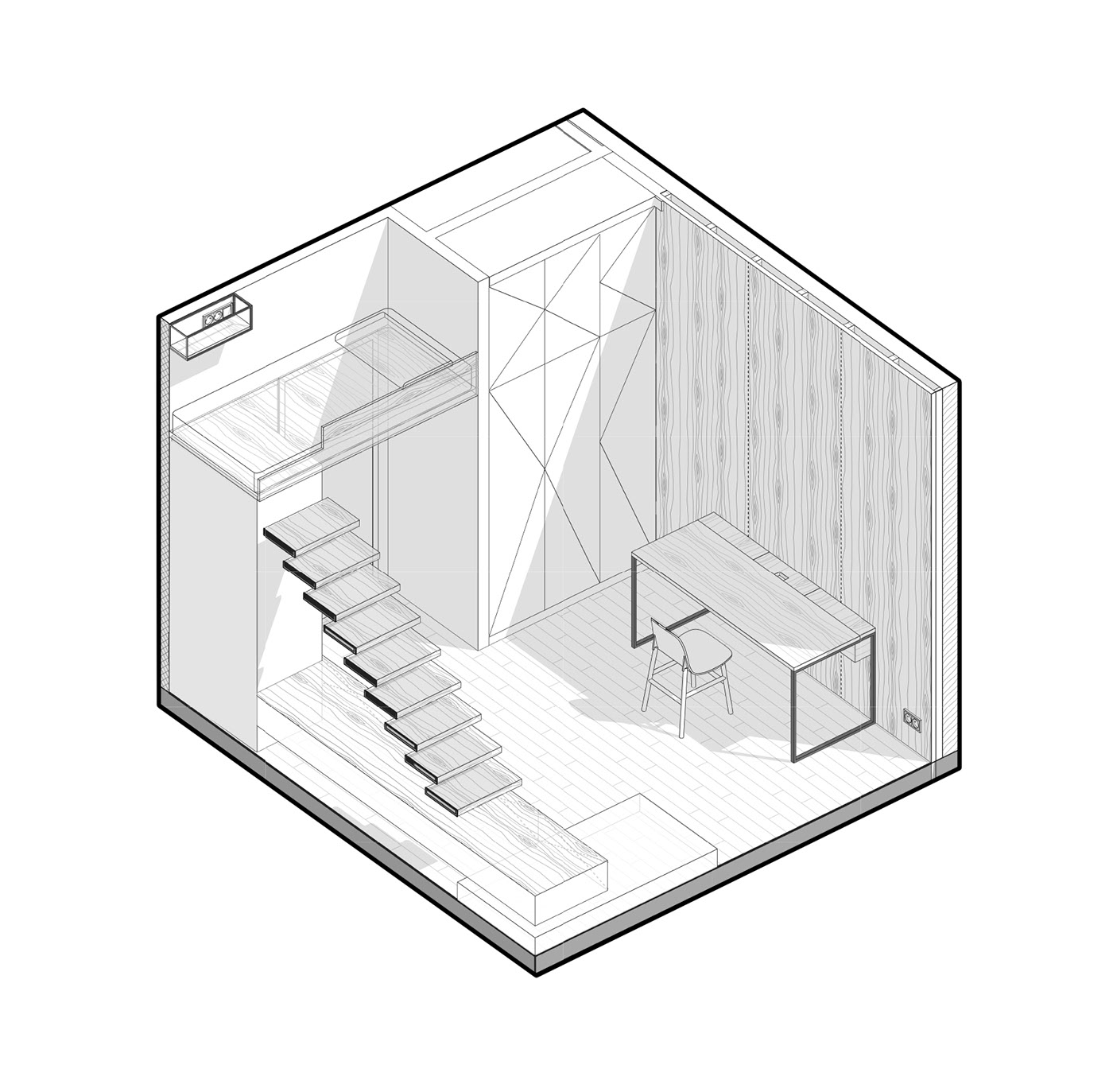 砖墙+原木，有序沉稳的生活基调-17
