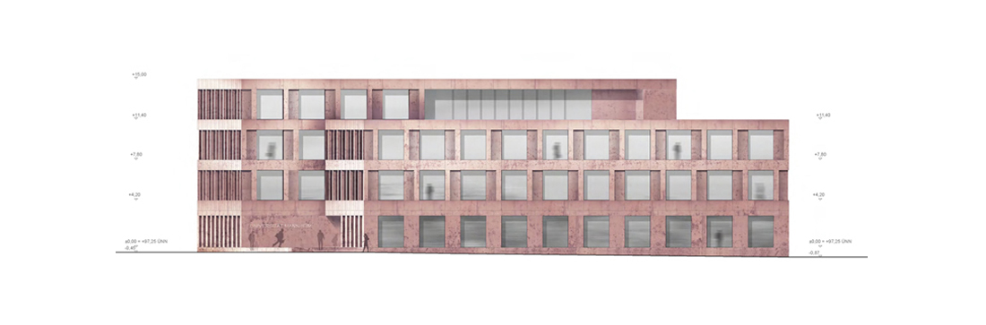 曼海姆大学新研究教学楼丨德国曼海姆丨Jan Kleihues与Johannes Kressner-24