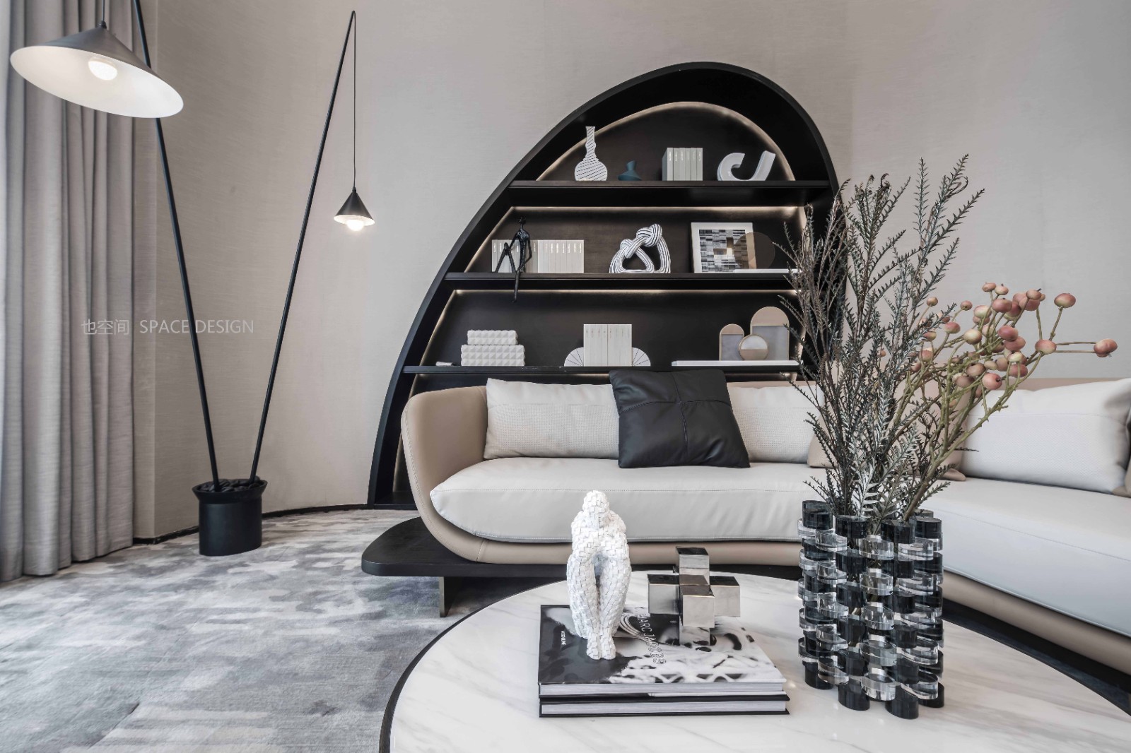 合肥万兴·湖山间售楼处整体设计展示-22