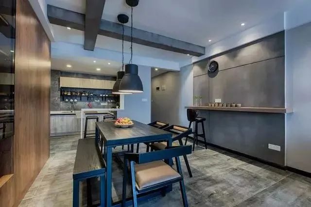 现代小资工业风公寓设计丨星艺装饰广州总部-22