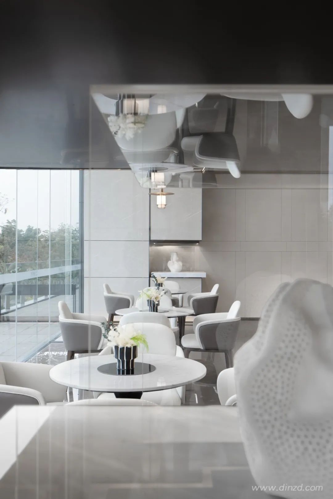 成都奥园锦官芳华销售中心 | 竹影熊猫，演绎城市气质-43