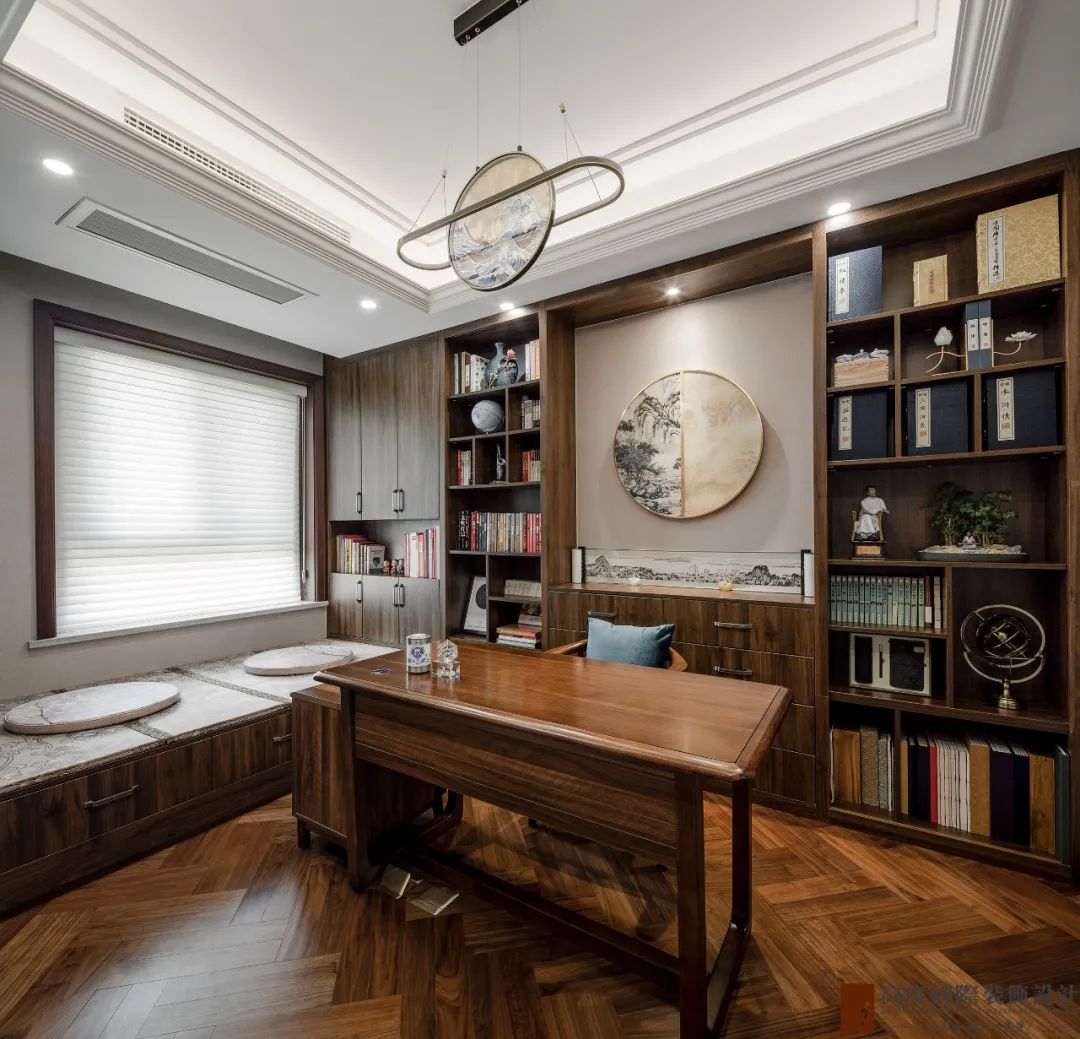 静雅新中式 · 风韵自清逸的现代家居设计丨中国武汉丨高度国际装饰设计集团武汉公司-29
