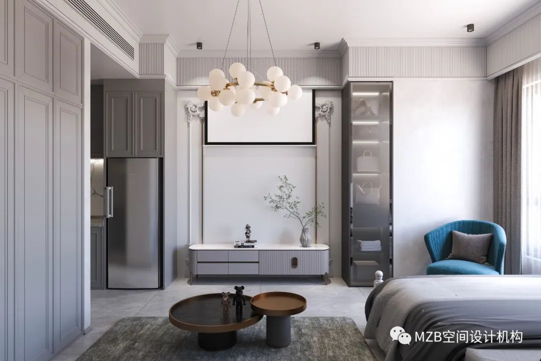 金茂湾现代北欧风公寓丨MZB 空间设计机构-15