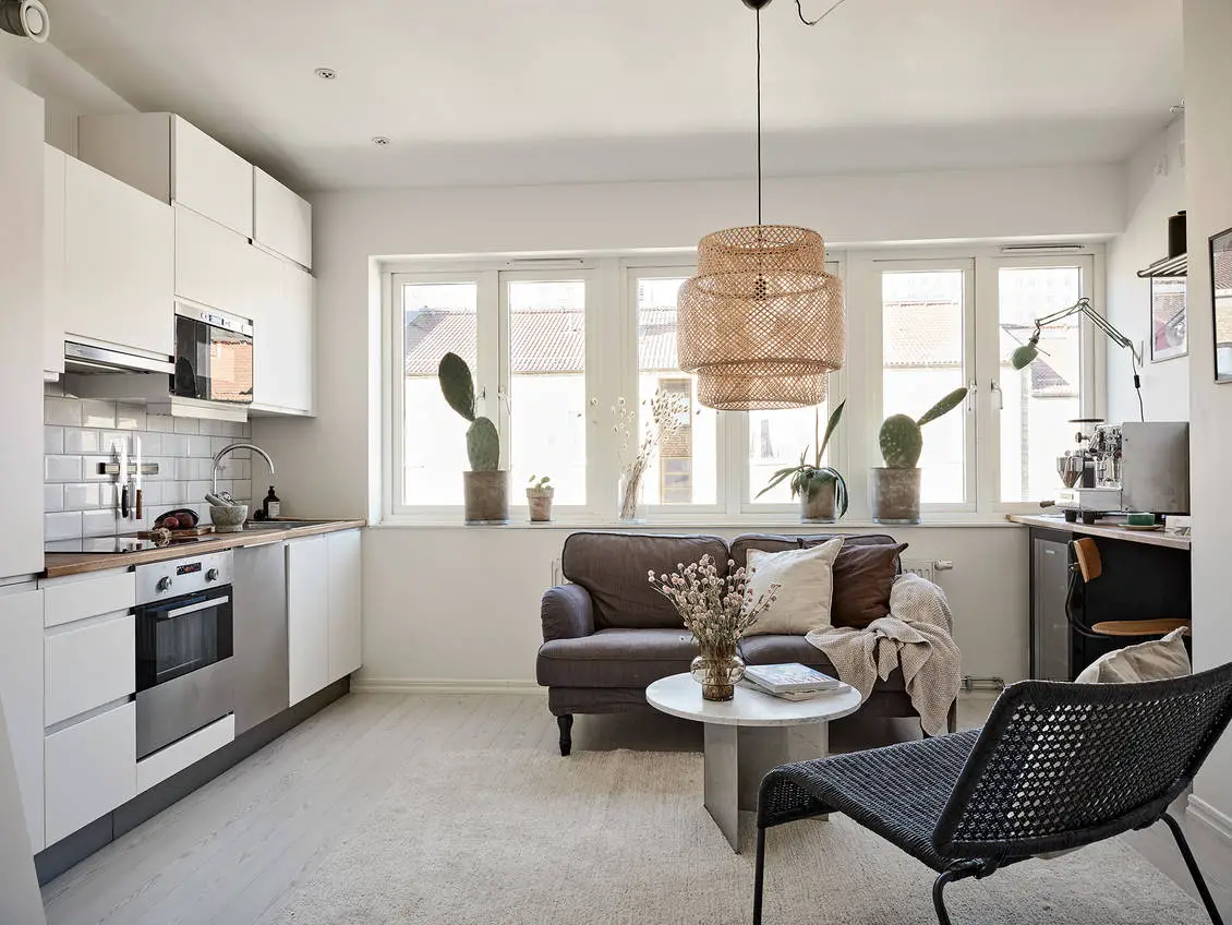 23m²瑞典风格小户型，创意阁楼卧室设计-5