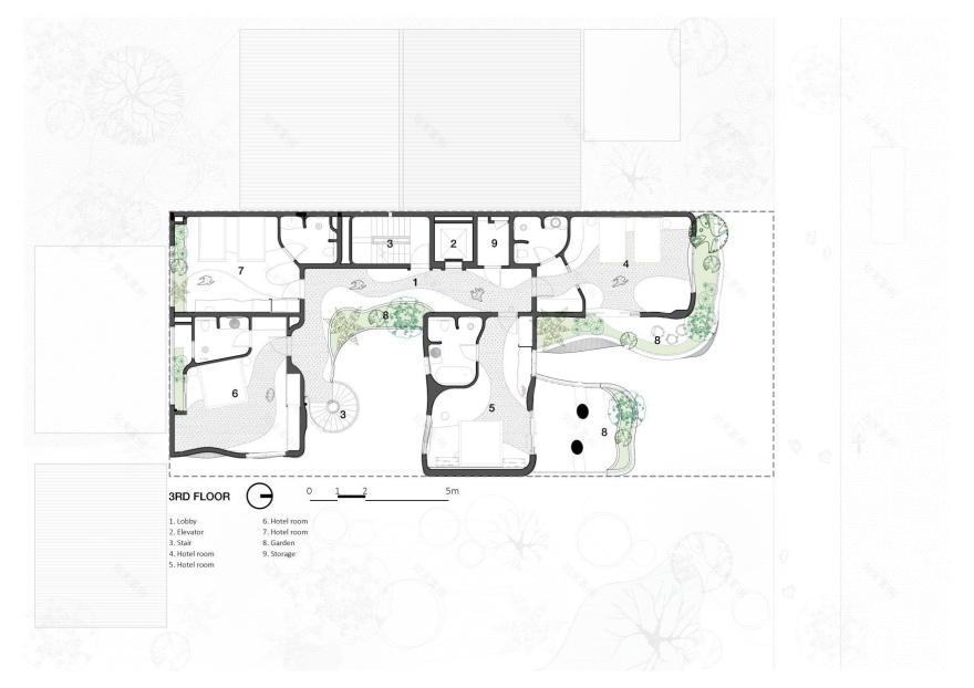 萨哈卡萨精品酒店设计!丨Ho Khue Architects-49