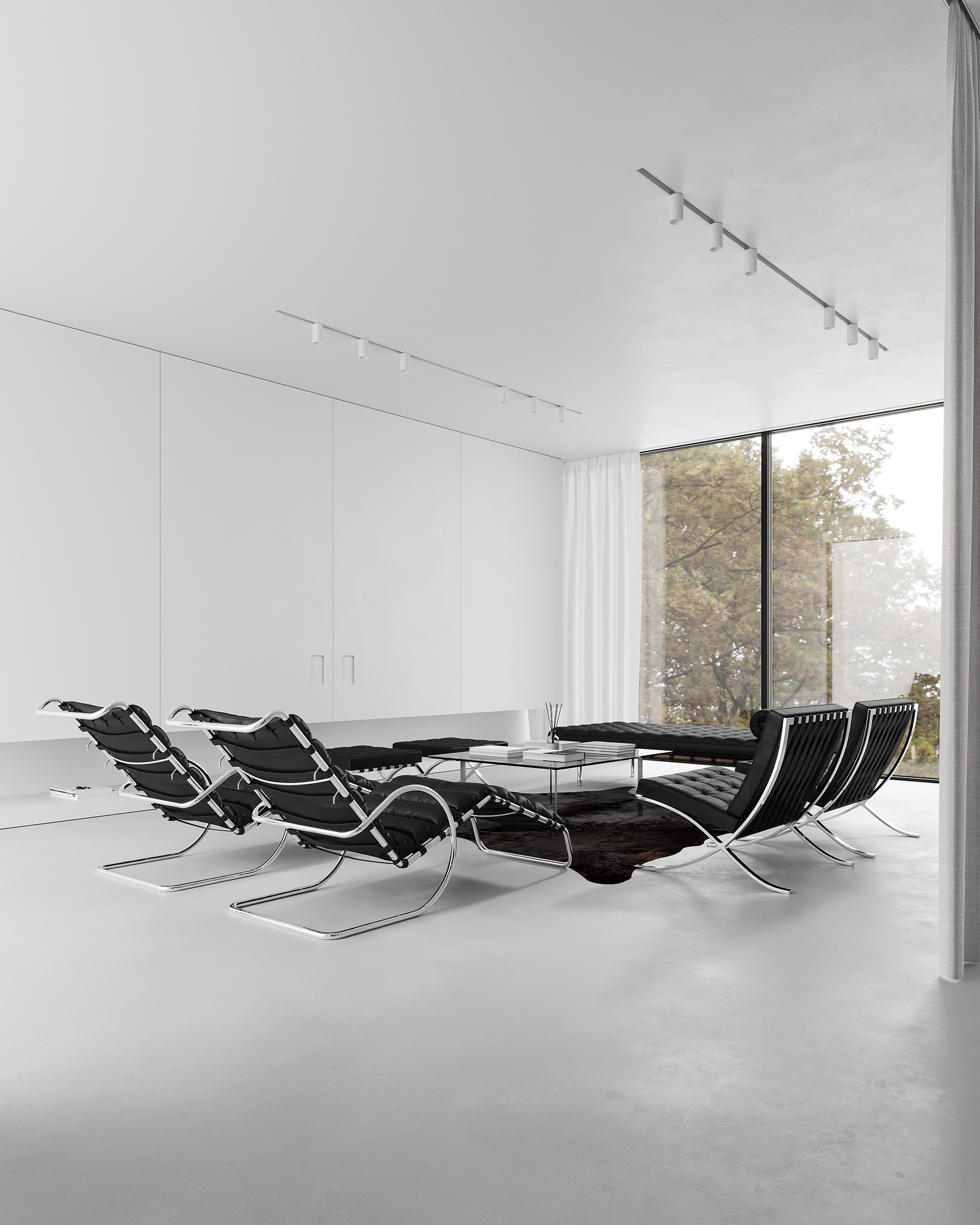 现代极简主义丨俄罗斯莫斯科丨ABüro-13