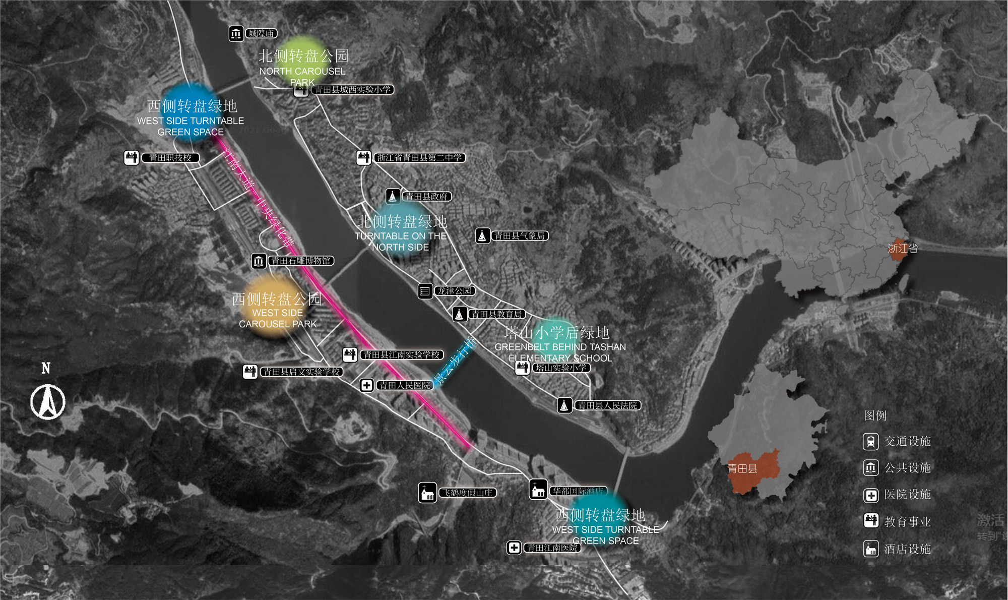 浙江丽水青田城市风貌提升景观设计丨中国丽水丨文科园林（文科设计）-12