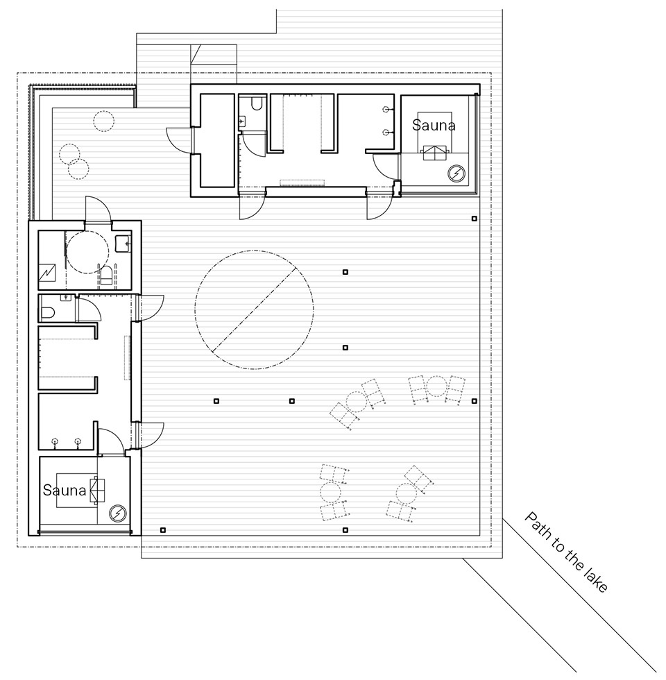 Pistohiekka 桑拿餐厅 | 湖畔美景与木结构建筑的完美融合-41