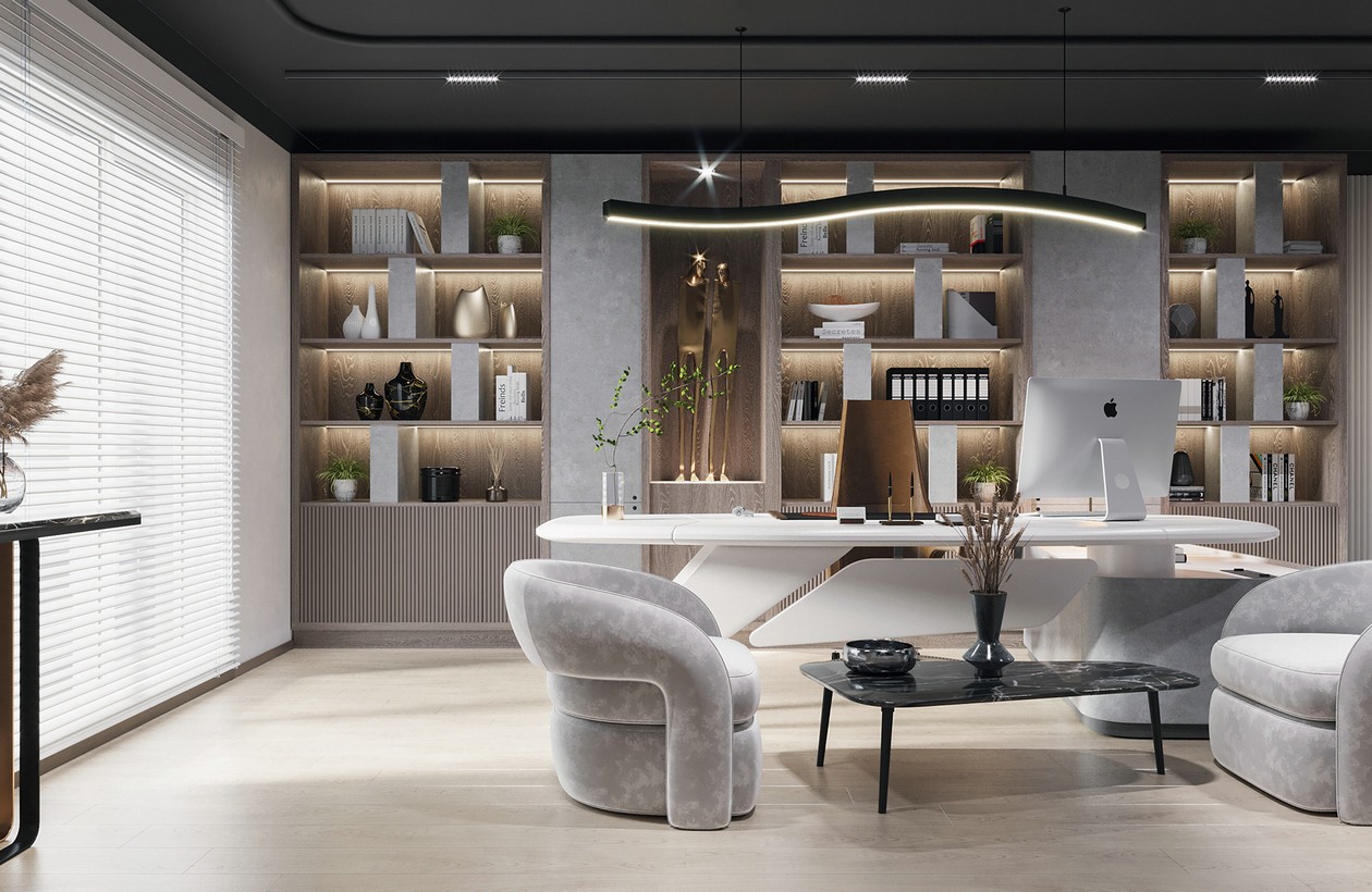 600㎡埃及办公空间设计-2